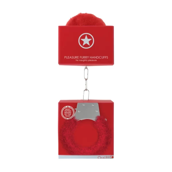 LoversPremium Furry Handcuffs with Quick-Release Safety