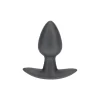 Ouch! Smooth Silicone Plug Small 2.6'' (6.5 cm) Gunmetal Finish. Butt plug. See functions
