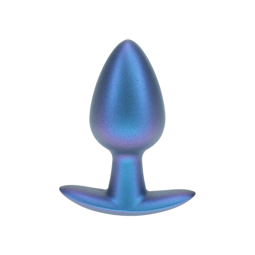 OUCH! Medium Silicone Plug 7.9 cm Metallic Blue