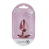 Ouch! Medium Silicone Plug Rose Gold 7.9 cm Comfortable Design