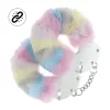 Shots Toys Kajdanki Heavy-Duty Fluffy Multicolor - miÄ™kkie obszycie