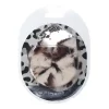 Ouch! Snow Leopard Heavy-Duty Soft Faux Fur Restraints
