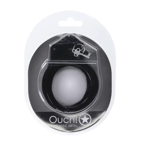 You2Toys Classic Metal Handcuffs Black