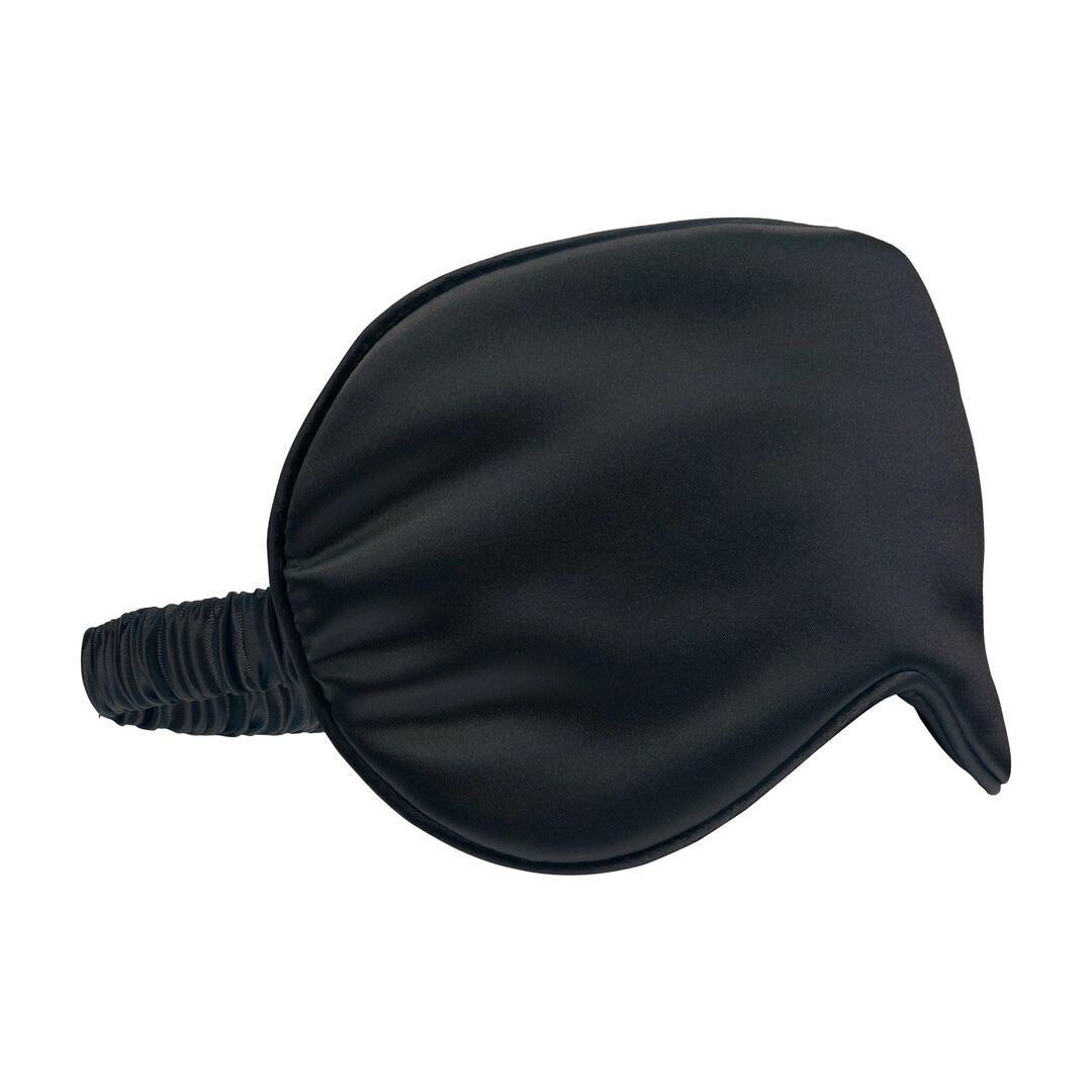 LoversPremium Satin Mask Black - satynowa maska na oczy czarna