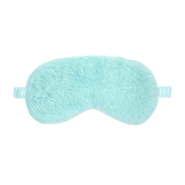 Bijoux Indiscrets Fluffy Mask Powder Blue - miÄ™kka maska na oczy