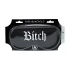 Bijoux Indiscrets Printed Satin Mask Black