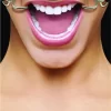 Ouch! Adjustable Leather Strap Hook Gag
