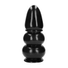 Ultra Collosus Black Intimate Plug 33 cm with Suction Cup Base - Anelma sextoys