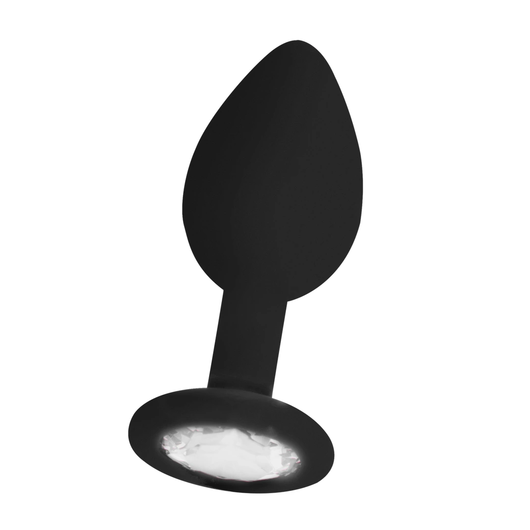 EasyToys Diamond Silicone Plug Regular - Elegant Anal Accessory