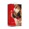 OUCH! Plush Series Adjustable Leather Ankle Cuffs with Soft