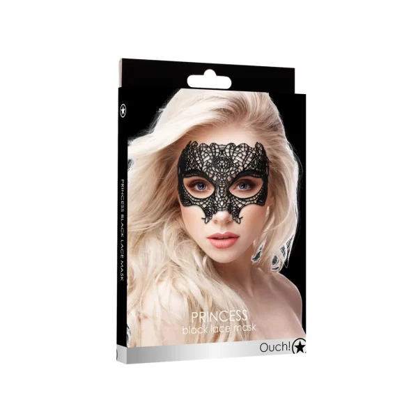 OUCH! Princess Royal Black Lace Mask