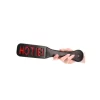 Ouch! Paddle Leather Impact Tool Reversed Imprint Black 32