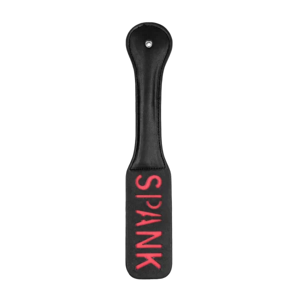 Ouch! Paddle SPANK - skorzane wiosÅ‚o z napisem