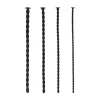 Ouch! Advanced Spiral Silicone Plug Set - 4 rozmiary