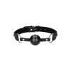 EasyToys Diamond Series Adjustable Breathable Ball Gag Black