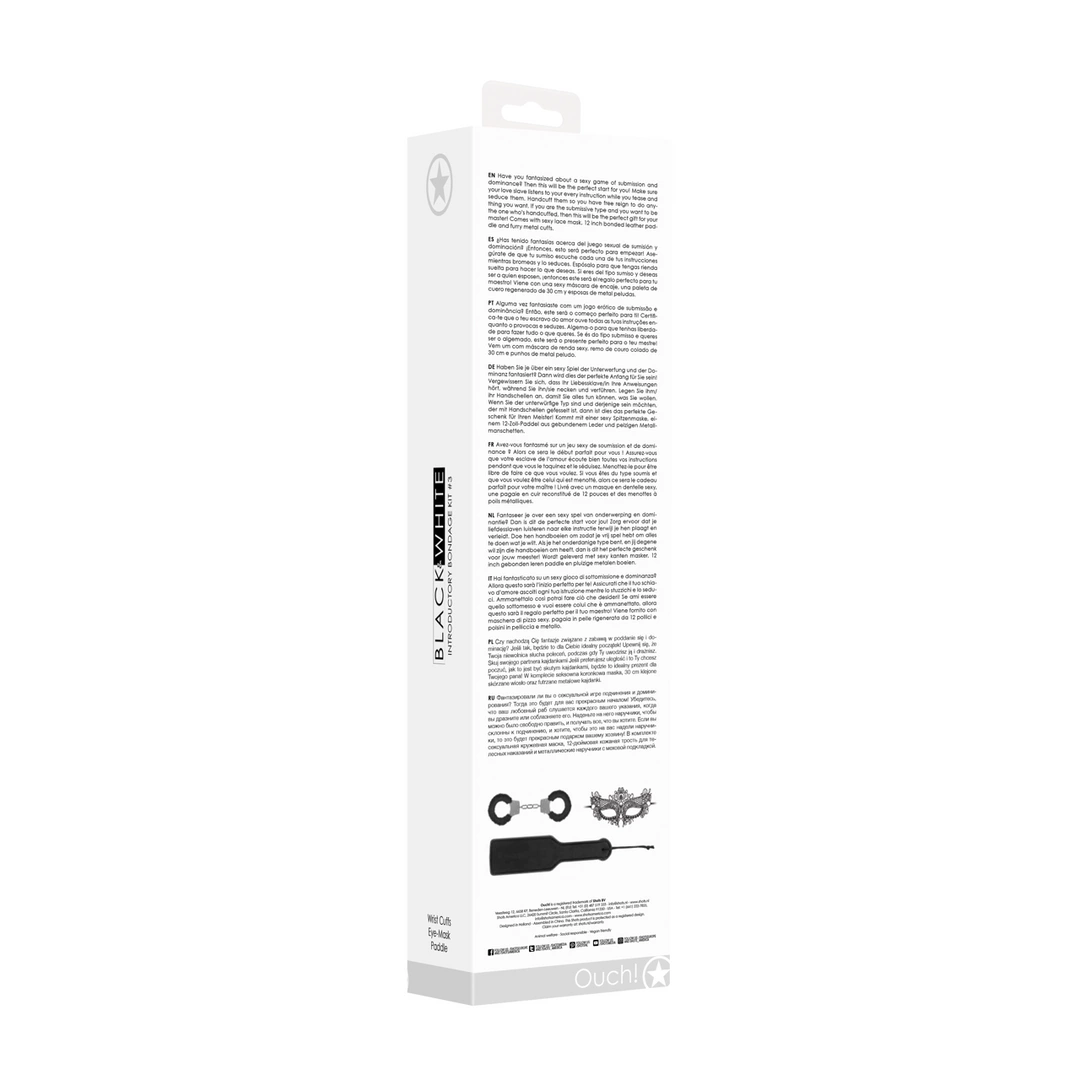 EasyToys Bondage Kit 3-Piece - Lace Mask