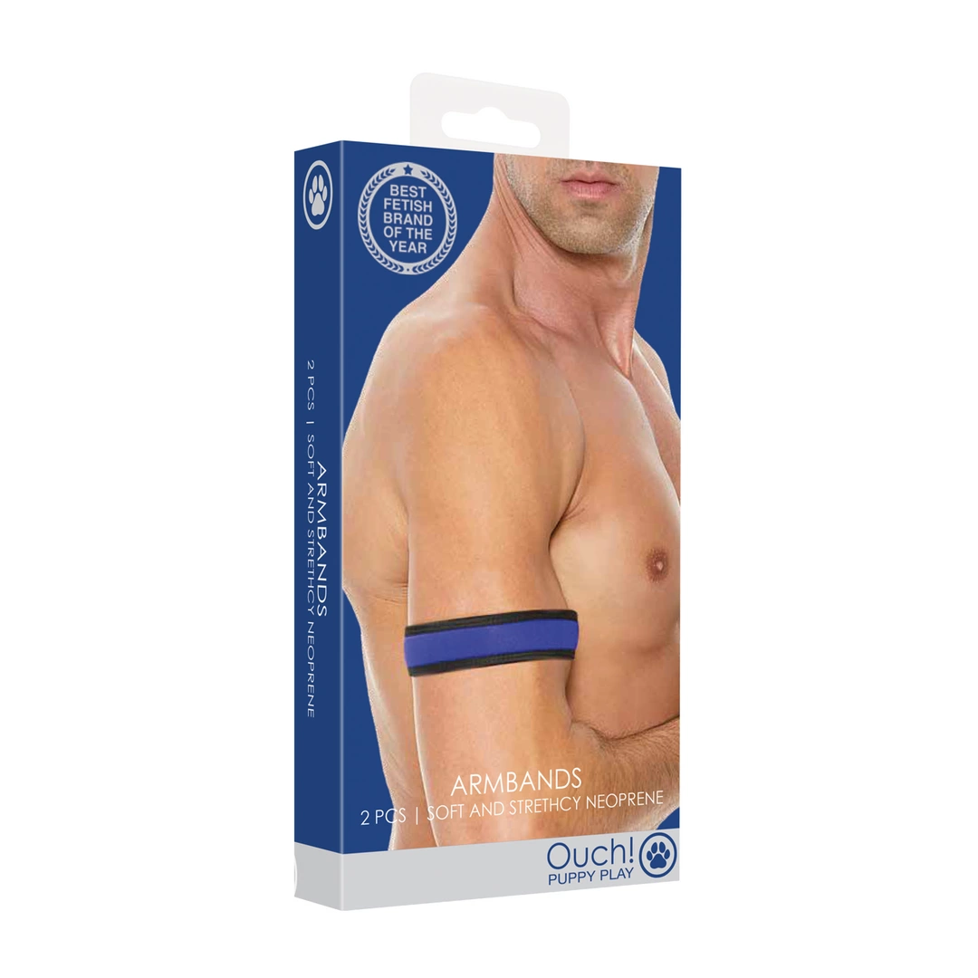 Ouch! Opaska neoprenowa na biceps - czarna Ouch! Opaska neoprenowa na biceps - czarna