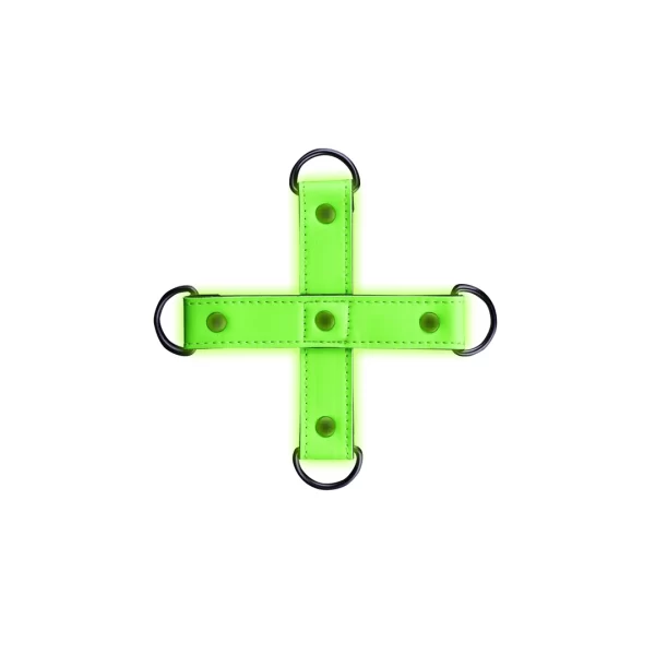 Ouch! Hogtie Restraint System Glow in the Dark Fluorescent