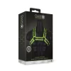 Ouch! Bulldog Adjustable Harness Buckle Glow-in-the-Dark