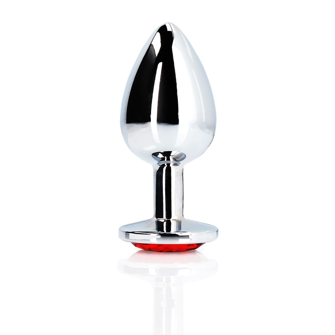 Ouch! Aluminum Intimate Plug Small - Silver