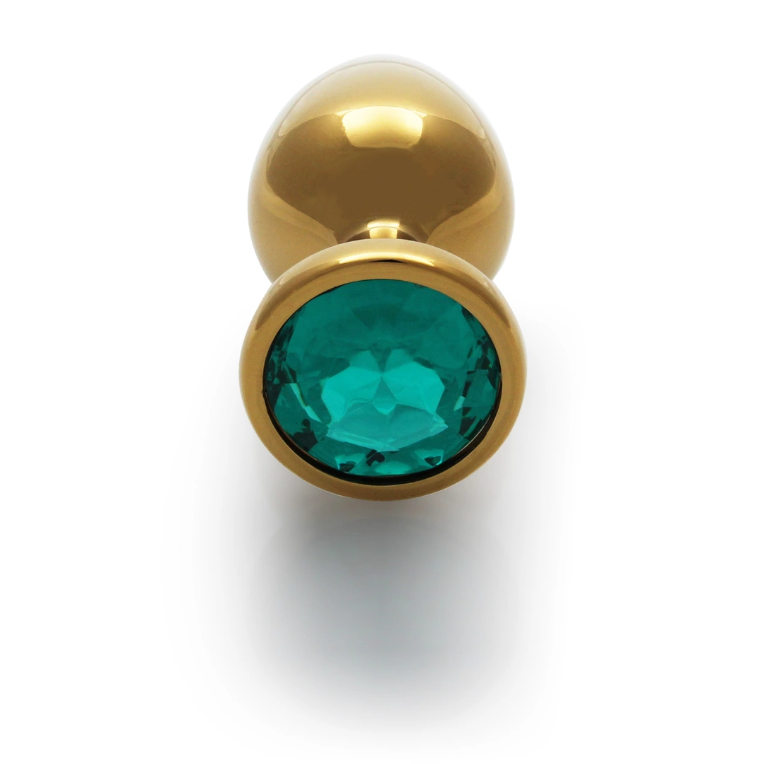 Ouch! Aluminium Intimate Jewel Plug Medium