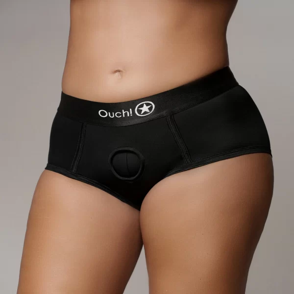 Ouch! Vibrating Strap-on Briefs XL/XXL - vibraattori