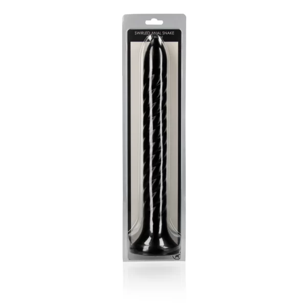 Ouch! Model Anal Snake 30 cm drobno prÄ…Å¼kowany - elastyczny z przyssawkÄ…