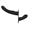 Ouch! Silicone Adjustable Strap-On System Black