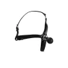 Shots Head Harness Black Adjustable with Solid Ball Element