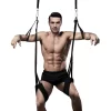 Shots Over the Door Adjustable Support System Black