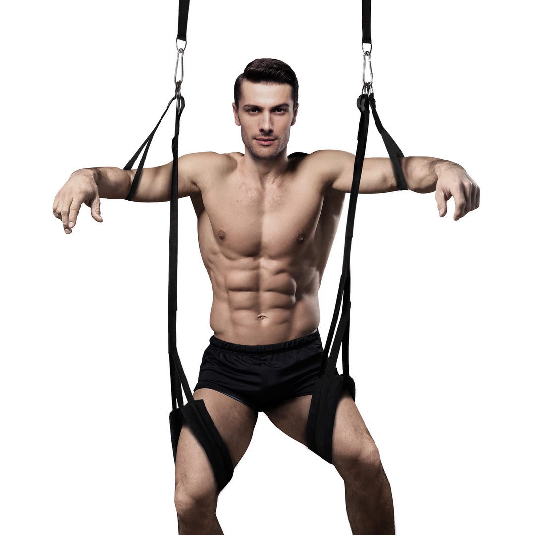 Shots Over the Door Adjustable Support System Black
