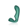 OUCH! Pointed Vibrating Prostate Stimulator Metallic Green Remote Control. Prostate massager. See functions