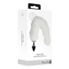 Ouch! by Shots Fox Tail Plug metalowy z puszystym ogonem srebrny