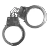 Ouch! Adjustable Metal Handcuffs Silver