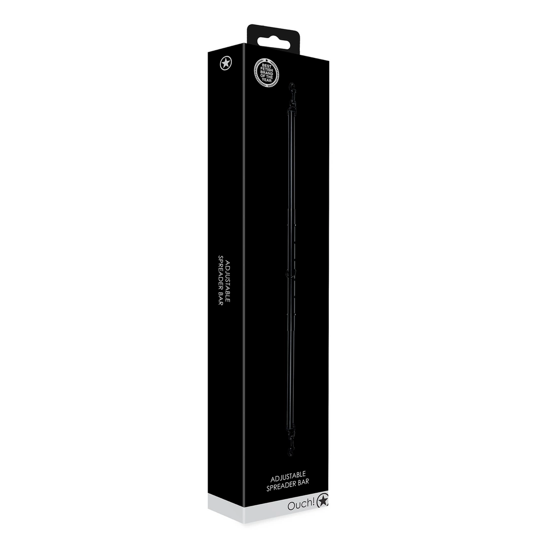 Ouch! Adjustable Restraint Bar Black