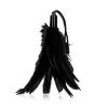 Shots Ouch! Small Feather Tickler - lekkie piorko dekoracyjne czarne