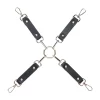 Ouch! Milan Collection Hogtie Connectors czarno-czerwony system Å‚Ä…czÄ…cy