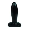 Buttplug and Joy Black - Compact Silicone Comfort Plug S