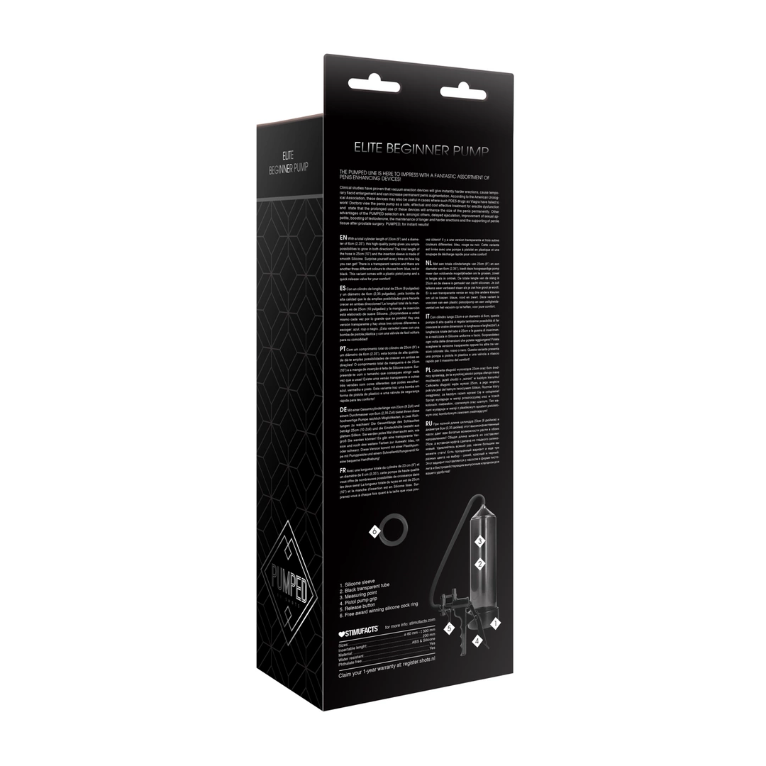 Pumped Elite Beginner Vacuum Pump