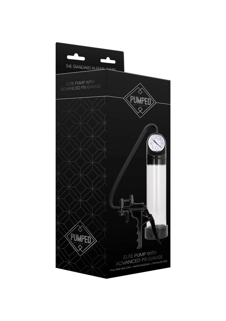 Pumped Elite Vacuum System Black with Advanced PSI Gauge