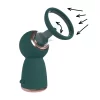 Shots Exquisite Rechargeable Vacuum System Forest Green Set - Anelma Shots Exquisite Forest Green - tuote