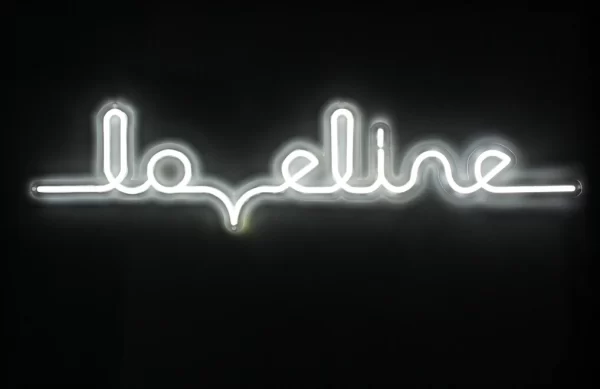 Loveline LED Neon Wall Sign by Shots - EU Adapter