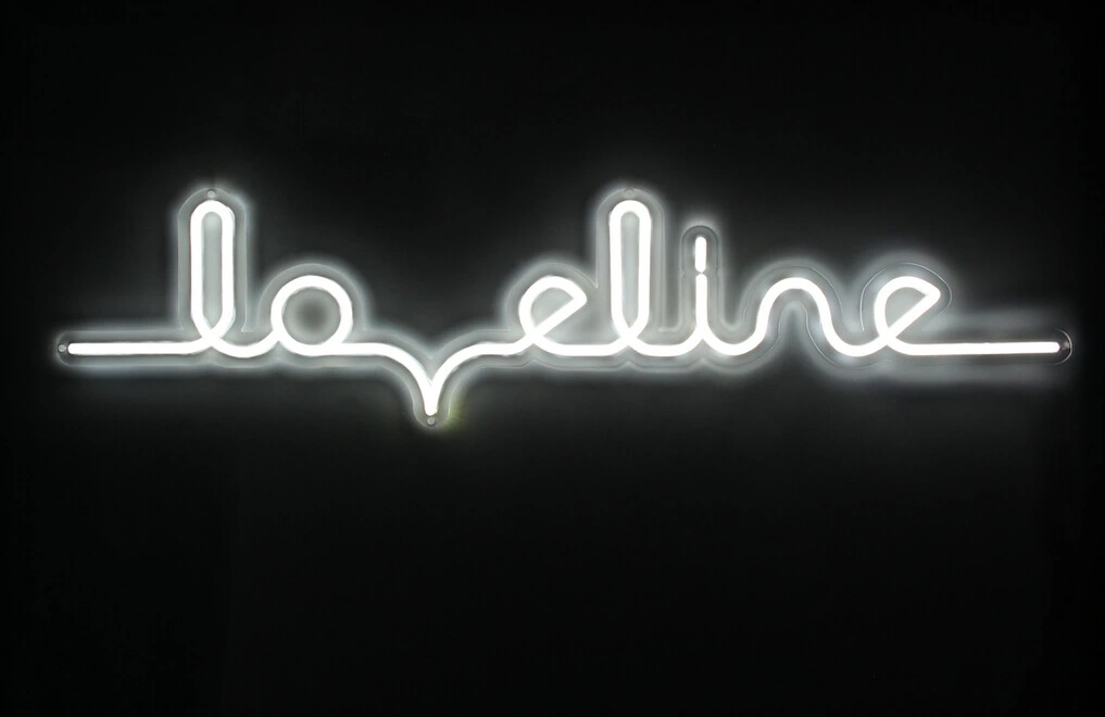 Loveline LED Neon Wall Sign by Shots - EU Adapter