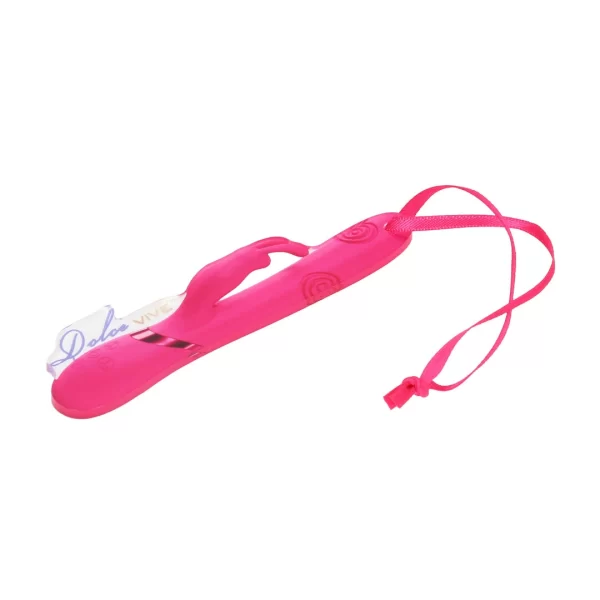 VIVE Festive Holiday Ornament - Elegant Pink Decorative Design