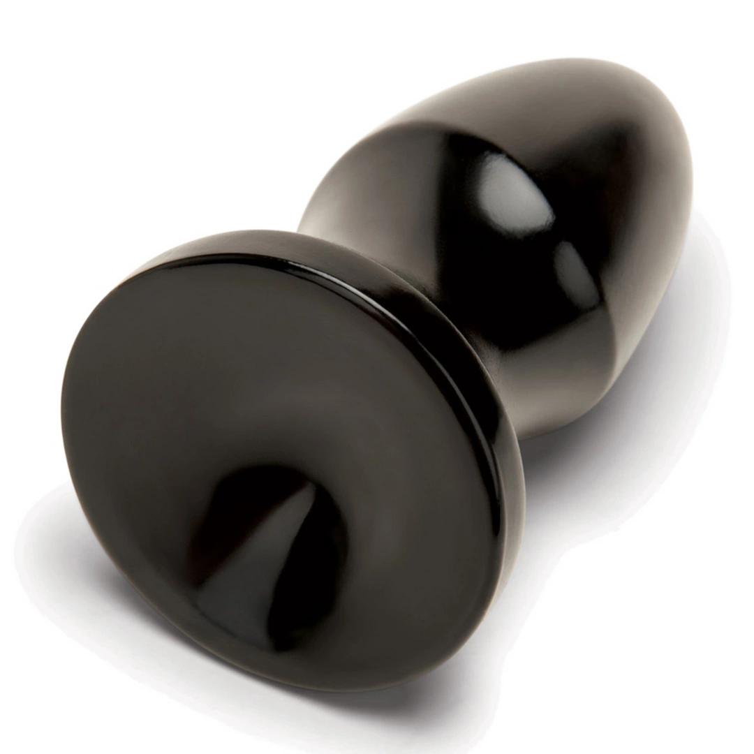 Prowler RED Bullet Plug Black - Classic PVC Model with Tapered Tip. Butt plug. See functions