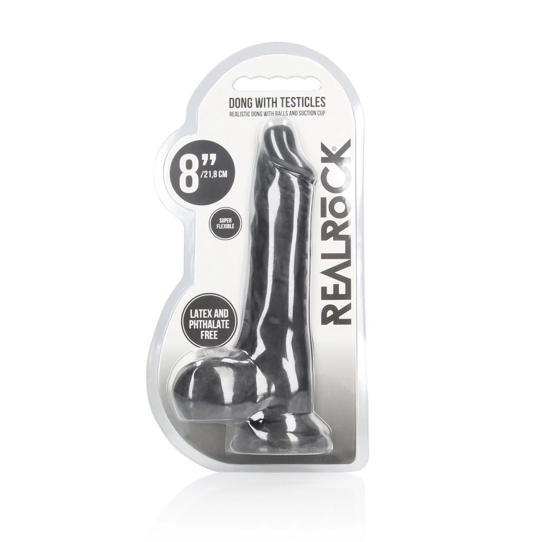 RealRock Model Classic 20 cm - miękka powierzchnia - Anelma eroticshop