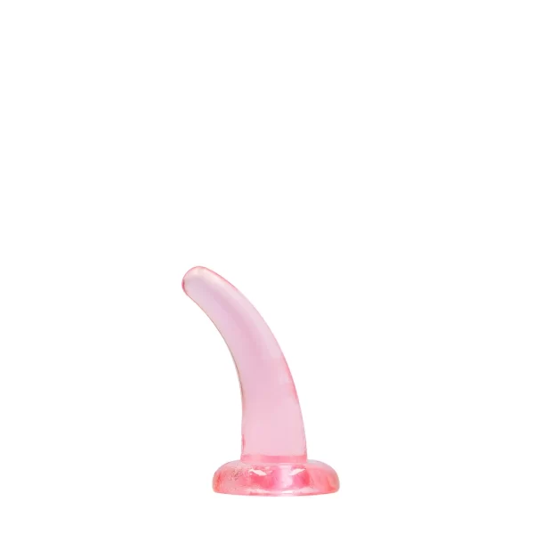 REALROCK Crystal Clear Model 5 - Transparent Intimate Device with Suction Cup 11.5 cm - Anelma sextoys