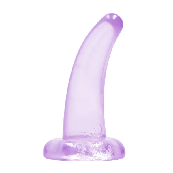 REALROCK Crystal Clear Intimate Machine 11.5 cm with Suction Base - Anelma sextoys