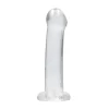 REALROCK Crystal Clear Model 7 - Non-Realistic Intimate Device with Suction Cup 17 cm - Anelma sextoys