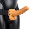 RealRock Hollow Strap-On 18 cm z regulowanym paskiem i
